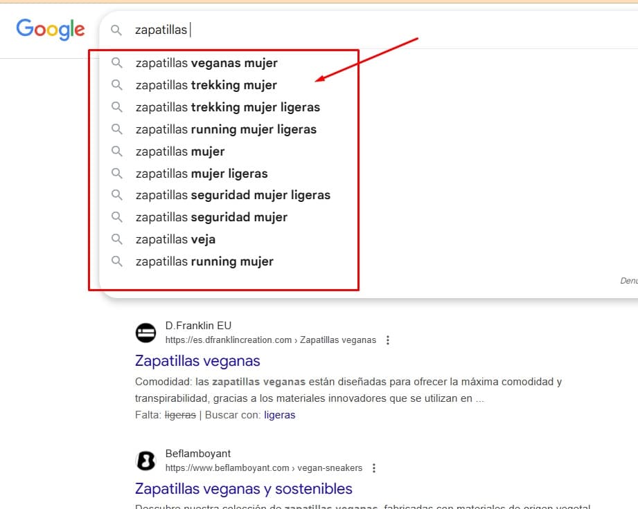 Google suggest pantallazo blog alfonsoprim